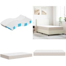 Matelas à ressorts ensachés moyen 120x200 cm - Matelas à Ressorts Ensachés - Matelas Double - Matelas Confortable - Matelas Support Lombaire