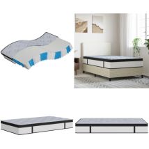 Matelas à ressorts ensachés moyen 120x200 cm - Matelas à Ressorts Ensachés - Matelas Double - Matelas Confortable - Matelas Support Lombaire
