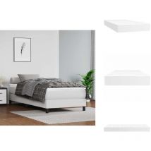 Matelas à ressorts ensachés pour enfants 80x160 cm similicuir - Matelas à Ressorts Ensachés Pour Enfants - Matelas - Meuble De Chambre à Coucher