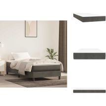 Matelas à ressorts ensachés pour enfants 80x160 cm velours - Matelas à Ressorts Ensachés Pour Enfants - Matelas - Meuble De Chambre à Coucher