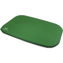 Matelas autogonflant Kampa Snuggle 7.5 sim Double - 2 personnes - 1,98 m x 1,30 m - Vert