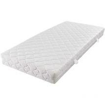 Lafomukea - Matelas avec housse lavable 200 x 160 x 17 cm