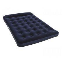 Matelas gonflable camping - bestway - 67225 - 2 places - 1,91m x 1,37m x 22cm - Avec pompe a pied intégrée