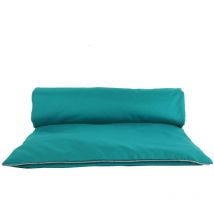 Matelas bain de soleil extérieur Bleu 65x200 cm