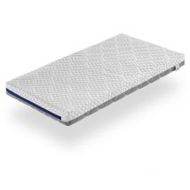 Shaula - Matelas bebe mousse a memoire 60X137X11 cm theo, respirant et dehoussable. Fermete ideale