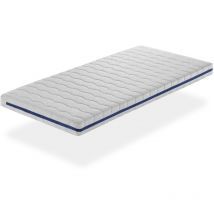 Xaluca - Matelas bebe caramel 60X120 Epaisseur 11 cm - Noyau en mousse perforee Anti Bacterien