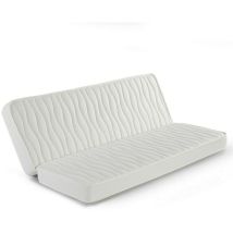 Marckonfort – Matelas Pour Canapé Convertible 130x190 Cm – Mousse Pur Foamflex – Hauteur 13 Cm – Traitement Anti-acariens Et Antibactérien