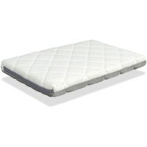 Matelas bebe Berceau 80x40 Epaisseur 7 cm mini bunny - Dehoussable, lavable, adaptable et respirant - dormalit