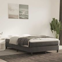 Lafomukea - Matelas de lit à ressorts ensachés 140x210x20 cm velours