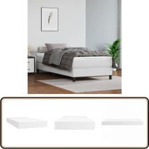 Matelas de lit à ressorts ensachés Blanc 100x200x20 cm - Matelas - Matelas à Ressorts Ensachés - Matelas Blanc - Matelas Confortable - Matelas