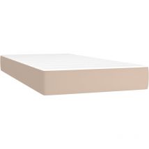 Matelas à ressorts ensachés pour enfants 80x160 cm similicuir