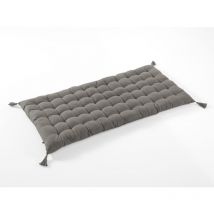 Matelas de sol avec pompons Kalas Granit
