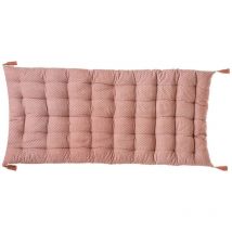 Matelas de sol Otto rose terracotta 60x120cm Atmosphera Créateur D'intérieur