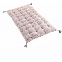 Matelas de sol - 60 x 120 cm - Art déco - Imprimé argenté