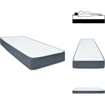 Matelas de sommier à lattes 190x90x20 cm tissu - Matelas De Sommier à Lattes - Matelas - Matelas De Lit - Matelas à Ressorts Ensachés