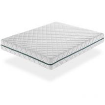 Sonho Colchao - Matelas Déhoussable 140X200 elba, Epaisseur 22 cm, Mousse Adaptative, Ergonomique. Soutien Equilibré