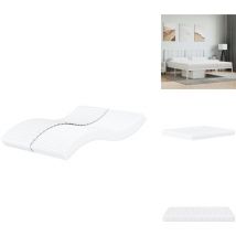 Matelas en mousse blanc 160x210 cm dureté H2 H3 - Matelas En Mousse - Matelas - Matelas De Lit - Matelas Rafraîchissant