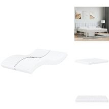 Matelas en mousse blanc 200x210 cm dureté H2 H3 - Matelas En Mousse - Matelas - Matelas De Lit - Matelas Rafraîchissant