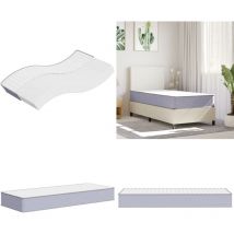 Matelas en mousse moyennement doux 80x200 cm - Matelas Mousse - Matelas Confortable - Matelas Livraison Rapide - Matelas Pas Cher - Lit Single - Home