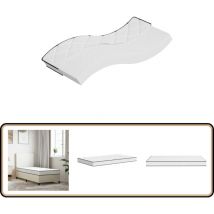 Matelas en mousse moyennement doux 80x200 cm - Matelas Mousse - Matelas Confortable - Matelas Livraison Rapide - Matelas Pas Cher - Literie Bon Marché