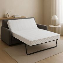 Literie Julien - Matelas Ferme Pour tous bz + Alese 140x200 x 15 cm + Oreiller Visco - avec 3 cm Memoire de Forme 60 Kgs/m3 + Mousse Haute densite 34