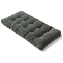 Bananair - Matelas Futon - 90x190 cm Gris foncé