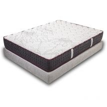 Matelas GoldSup (24cm), mousse haute densité, haute adaptabilité, ergonomique, indépendance du couchage, face été/hiver, 140x190cm