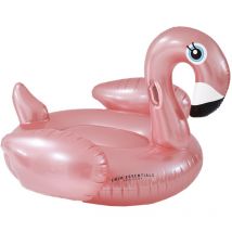 Badeinsel Flamingo xxl Pool Matratze Rosa pvc 80kg Traglast Luft Baden Kinder
