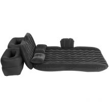Jeffergarden - Matelas de lit gonflable intérieur extérieur Camping voyage voiture siège arrière coussin de lits pneumatiques (noir)