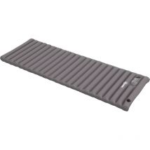 Outsunny - Matelas gonflable - matelas pneumatique simple - sac de transport inclus - gris