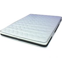 Literie Julien - Matelas 180x200 Hauteur 18 cm + Alèse + Oreiller Visco - Soutien Ferme - Mousse 30 Kg/m3 hr Dernière Génération - Très Respirant