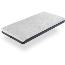 Matelas Juvenil 90X190 platon, Epaisseur 20 cm, Dehoussable, Moussee a memoire, ergonomique et respirant. Montessori