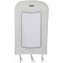 Poyet-motte - Matelas a langer + Housse avec 1 éponge imperméable - domiva - lilas