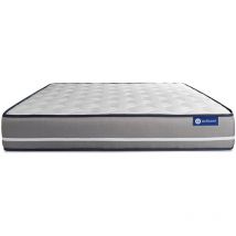 Actisom - Matelas Actilatex pur 200 x 200 cm Latex et mémoire de forme - Epaisseur:20cm