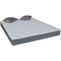 Idliterie - Matelas mémoire de forme gris chiné 160x200cm