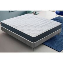 Materassiedoghe - Matelas mousse 90x200 accueil mémoire de forme - epaisseur 22 cm – réversible – haute densité - modéle sensorial
