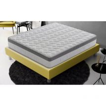 Materassiedoghe - Matelas mousse 140x190 cm accueil mémoire de forme – épaisseur 25 cm – mod plus
