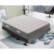 Ilovesleep - Matelas Mousse - Accueil Mémoire De Forme - Haut 21 Cm - Mod Delphine - Haute Densité – 180x200