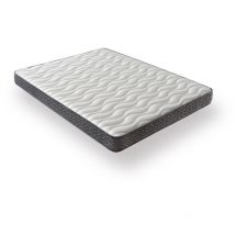 Dagostino Home - Matelas Mousse 90x200 - Ferme - Réversible - Côté Été/hiver - H15 Cm