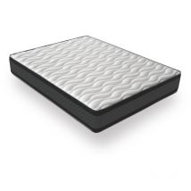 Dagostino Home - Matelas Mousse 105x190 - Ferme - Réversible - Côté Été/hiver - H20 Cm