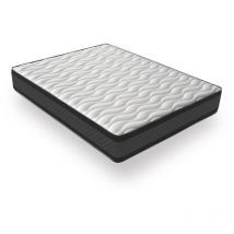Dagostino Home - Matelas Mousse 150x190 - Ferme - Réversible - Côté Été/hiver - H20 Cm