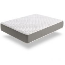 Ikon Sleep - Matelas mousse Viscoluxury Réversible (Côté Hiver - Côté Été) 200x200 cm