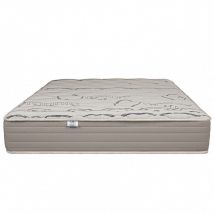 Blumie - Matelas OrganicCotton, 24cm, mousse haute densité, indépendance du couchage, face été/hiver, 140x200cm