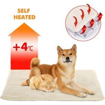Langray - matelas pour chien - Coussin auto-chauffant pour chat chien,Couverture chauffante Thermique Sans électricité & batteries - 64x49 cm -