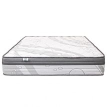 Matelas Prestigelux, 26cm, mousse haute densité, ferme, indépendance du couchage, face été/hiver, 140x190cm