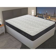 Ilovesleep - Matelas 90x190 rafraîchissant à mémoire de forme 11 zones différentes - Orthopédie - Anatomique - Antibactérien – Anti-acarien