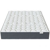 Hbedding - Matelas ressorts ensachés 160x200 Spring Plus Mousse à mémoire de forme et ressorts ensachés