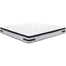 Matelas à ressorts ensachés 180x200 cm confortluxe