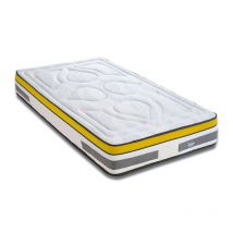 Maison Aubertin - Matelas Aubertin Ressorts ensachés Accueil mémoire de forme - 24cm - 90 x190 cm