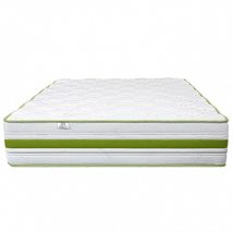 Matelas Rêverie (30cm), mousse haute densité, indépendance du couchage, face été/hiver, 160x200cm